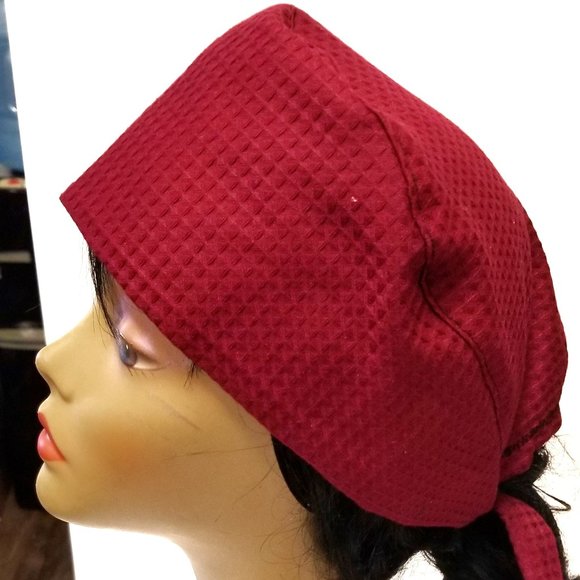 Surgical Cap Maroon - Picture 1 of 7